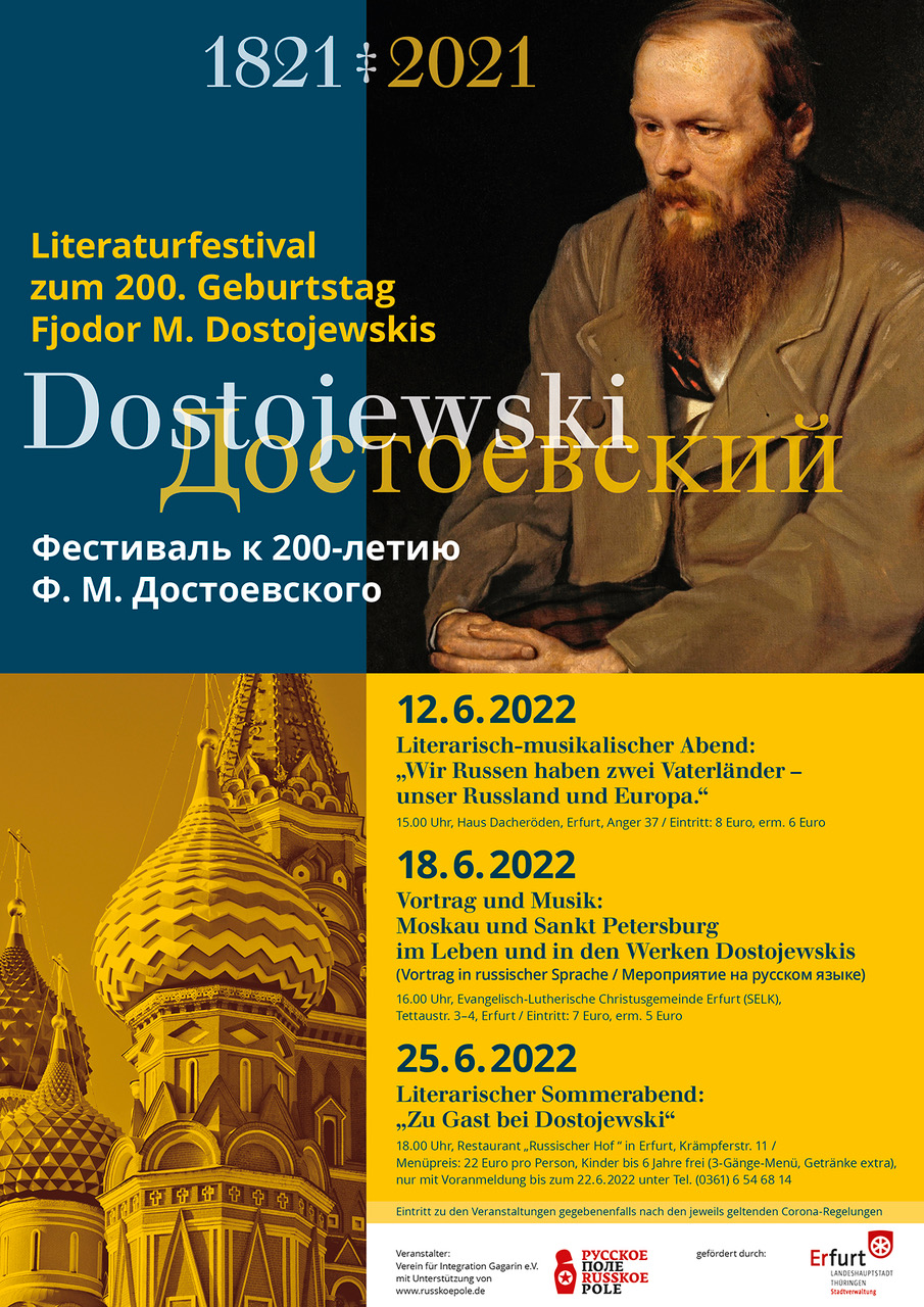 Plakat Dostojewski